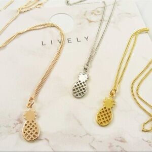 Pineapple Pendant Necklace